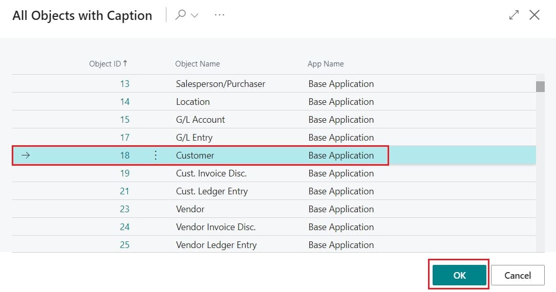 Set data source