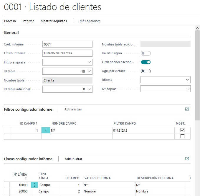 Ficha generador informes