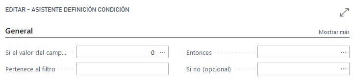Ficha generador informes - Asistente condición